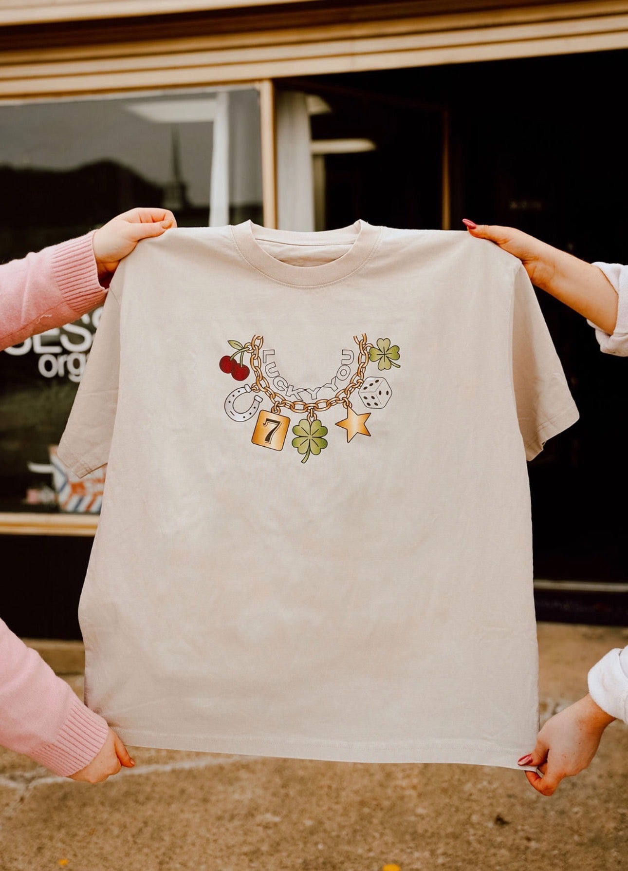 PRE-ORDER Lucky You Charm Tee